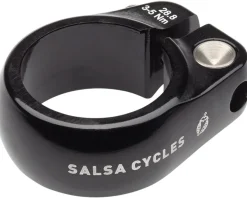 Salsa Lip-Lock Seat Collar (Black) (28.8mm)