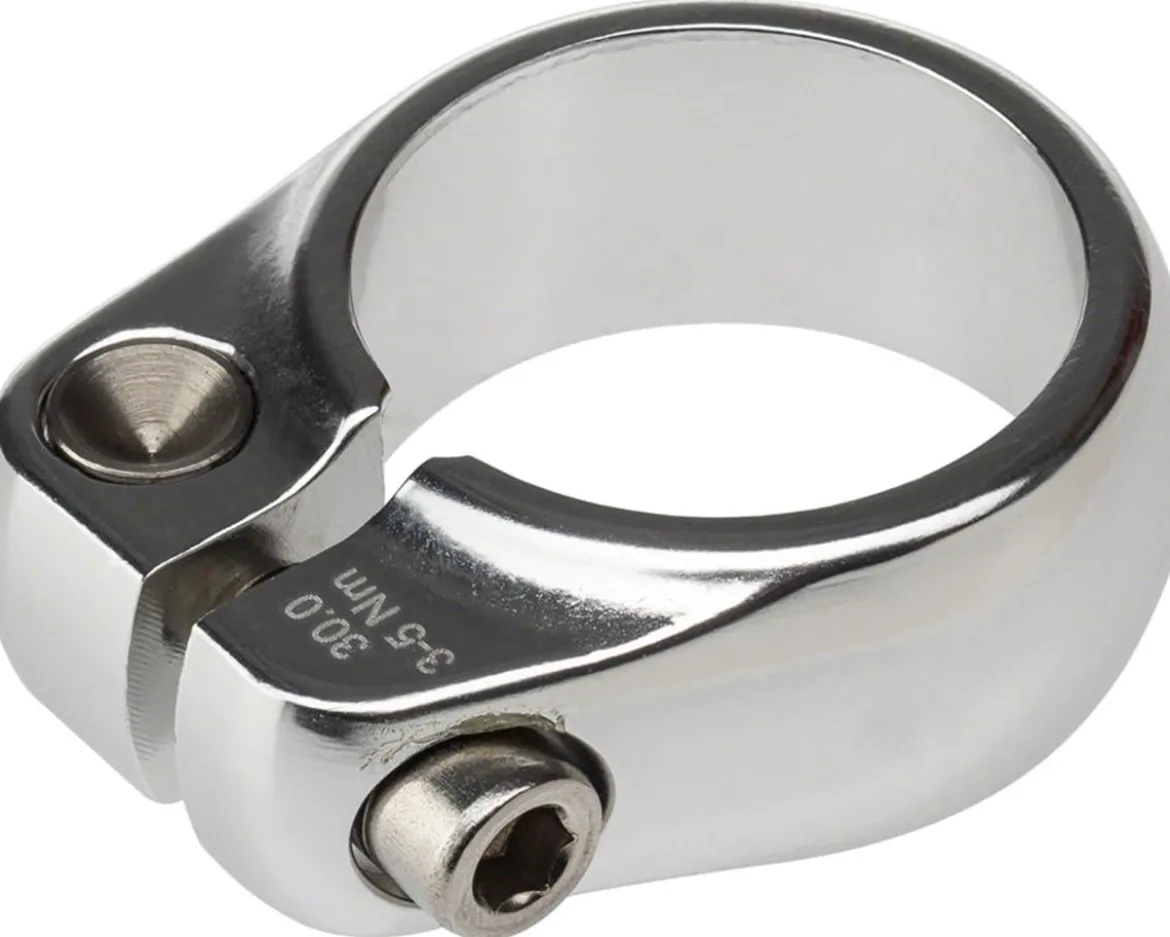 Salsa Lip-Lock Seat Collar (Silver) (30.0mm)