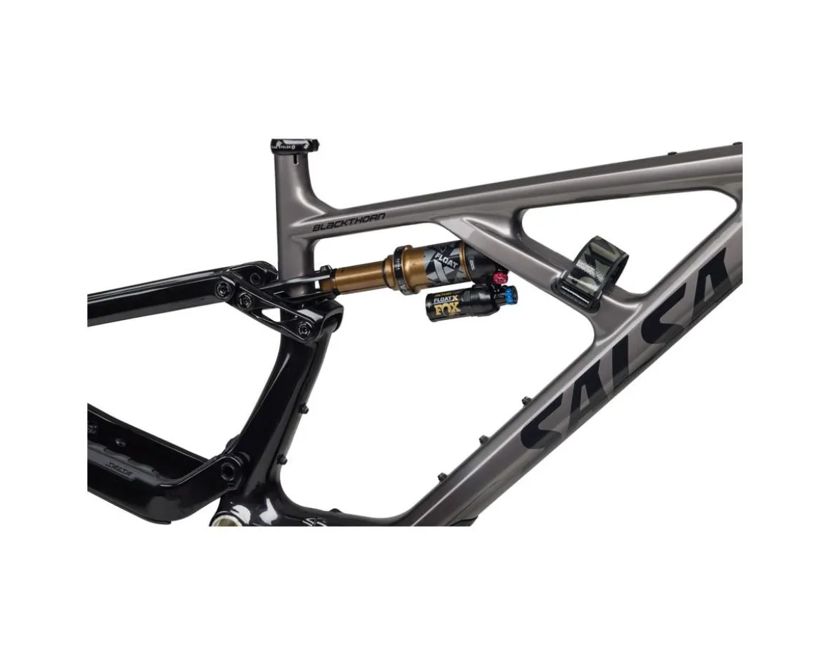 Salsa Blackthorn 145 C All-Mountain Frameset (Black/Smoke) (M)