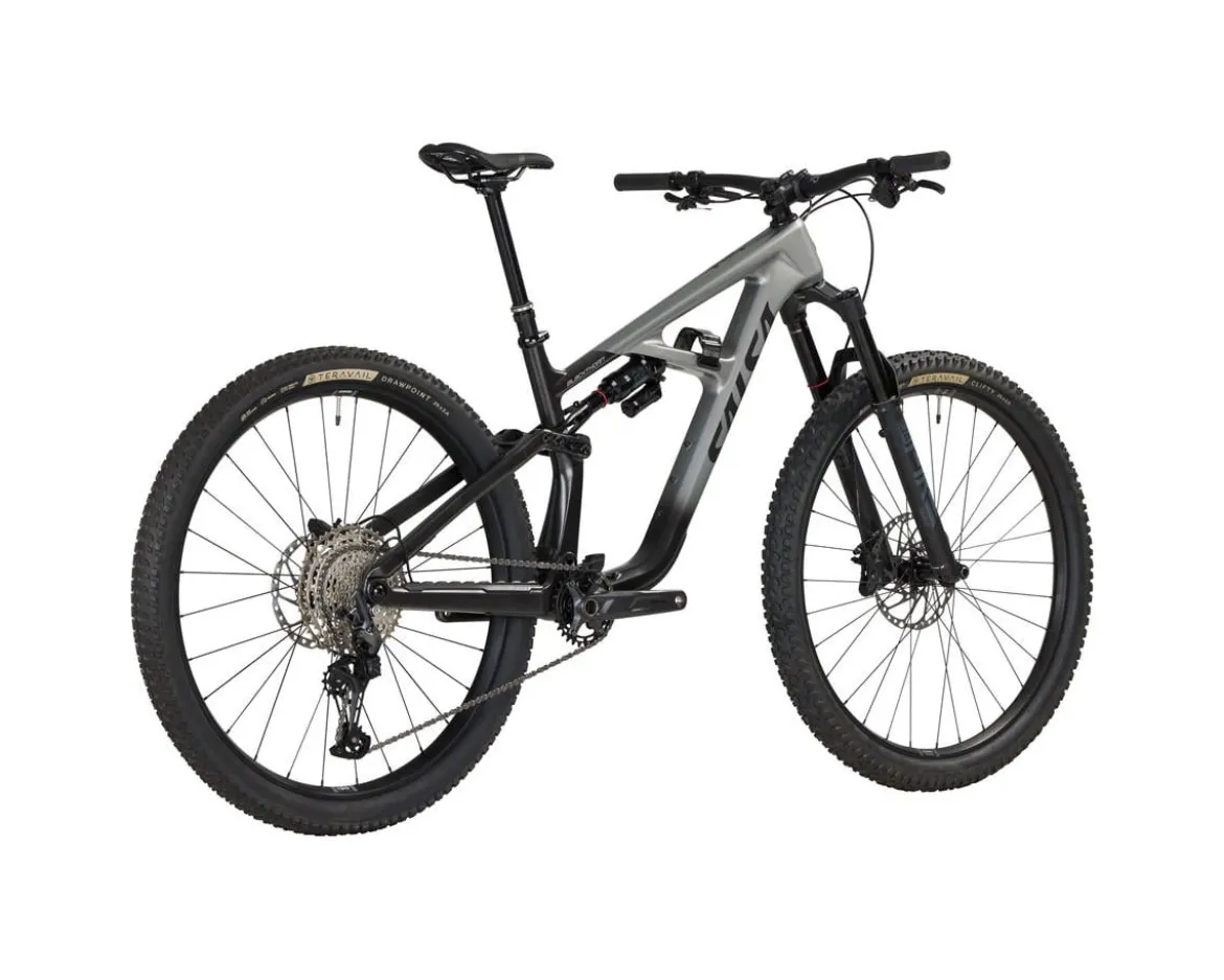 Salsa Blackthorn 125 C Deore 12 Mountain Bike (Coffee Black/Smoke) (S)