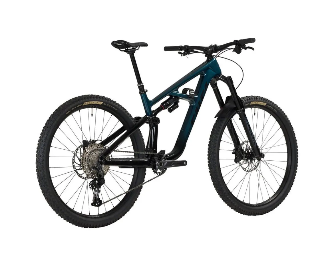 Salsa Blackthorn 145 C Deore 12 Mountain Bike (Black/Slate) (S)