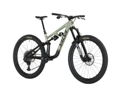 Salsa Blackthorn 145 C XO AXS Transmission Mountain Bike (Coffee Black/Sage) (S)