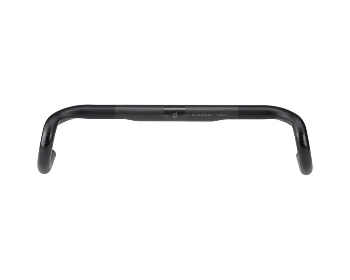 Salsa Cowbell 2.0 Carbon Drop Handlebar (Black) (31.8mm) (38cm) (12° Flare)