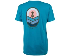 Salsa Lone Pine Men's T-Shirt (Teal) (Small)