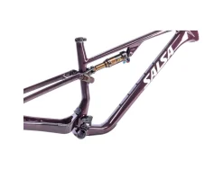 Salsa Spearfish C DLX Bike Frame (Deep Orchid Carbon) (XS)