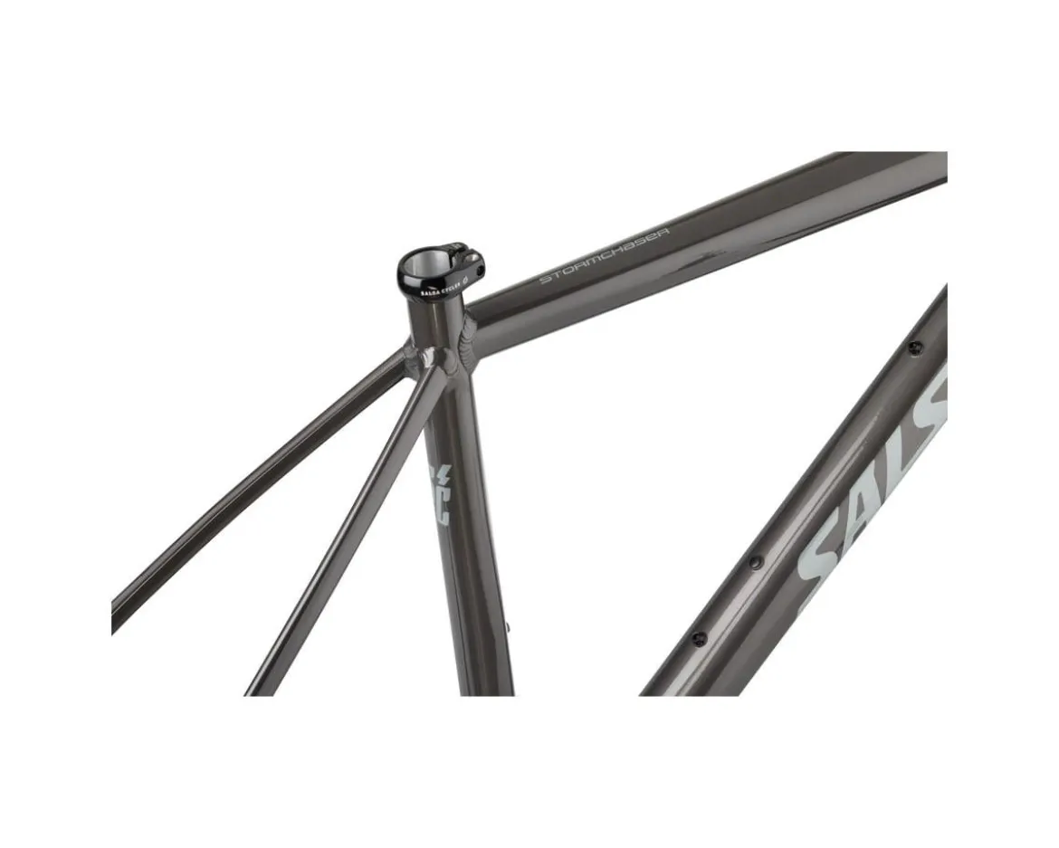 Salsa Stormchaser Gravel Frameset (Metallic Black) (49cm)