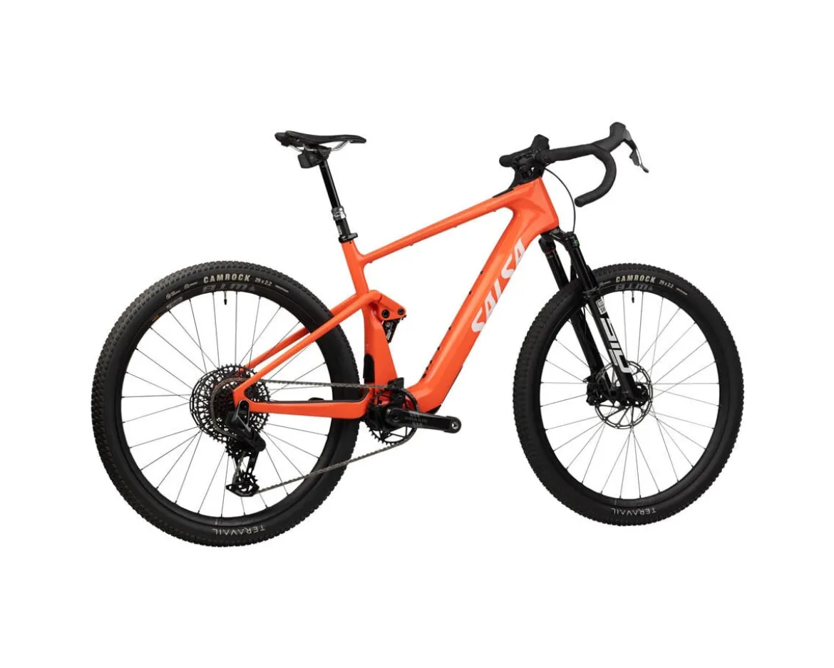 Salsa Wanderosa C Force X0 AXS Transmission (Coral) (XS)
