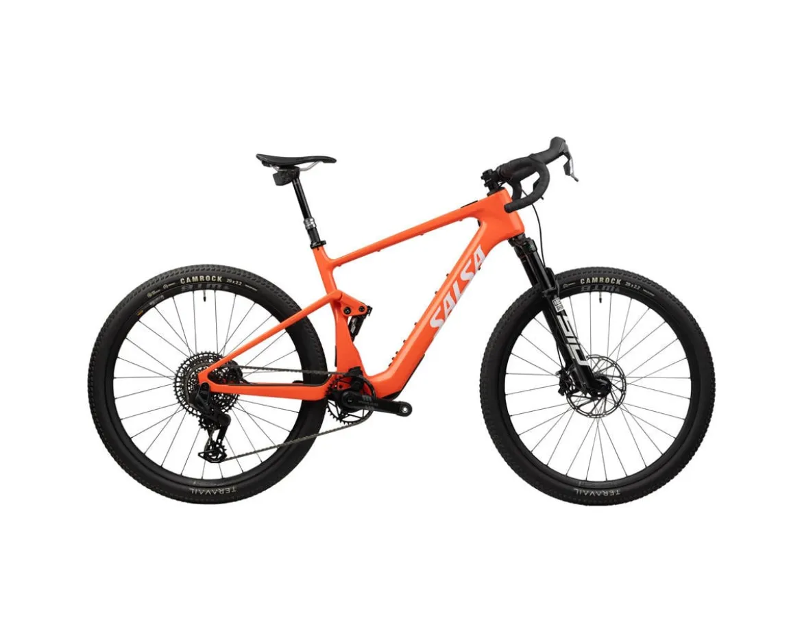 Salsa Wanderosa C Force X0 AXS Transmission (Coral) (XS)