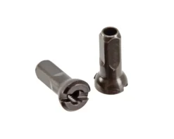 Sapim Brass Polyax Nipples (Black) (14g/12mm) (Bag of 100)