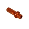 Sapim Double Square SL Alloy Nipple, 14g/16mm, Orange 100/C