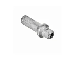Sapim Double Square SL Alloy Nipple (Silver) (Box of 100) (14g/16mm)