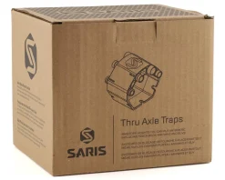 Saris Axle Traps for Thru-Axle Forks (Black)