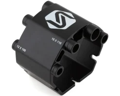 Saris Axle Traps for Thru-Axle Forks (Black)
