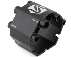 Saris Axle Traps for Thru-Axle Forks (Black)