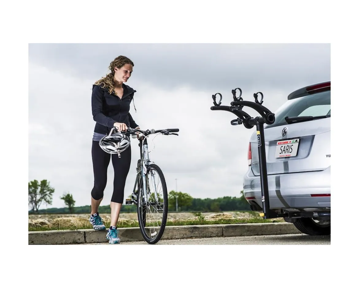 Saris Bones Hitch Bike Rack (Black) (2 Bikes) (1.25 & 2" Receiver)