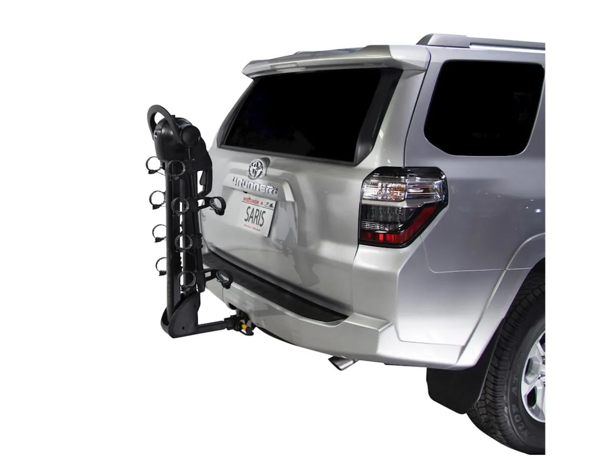 Saris Glide EX Hitch Rack (Black) (4 Bikes) (1.25 & 2" Receiver)