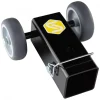 Saris Hitch Rack Dollie (Black) (2" Receiver)