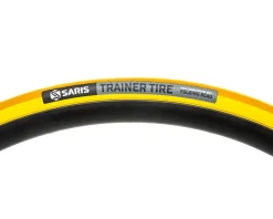 Saris Indoor Trainer Tire (Yellow) (700c) (25mm) (Folding)