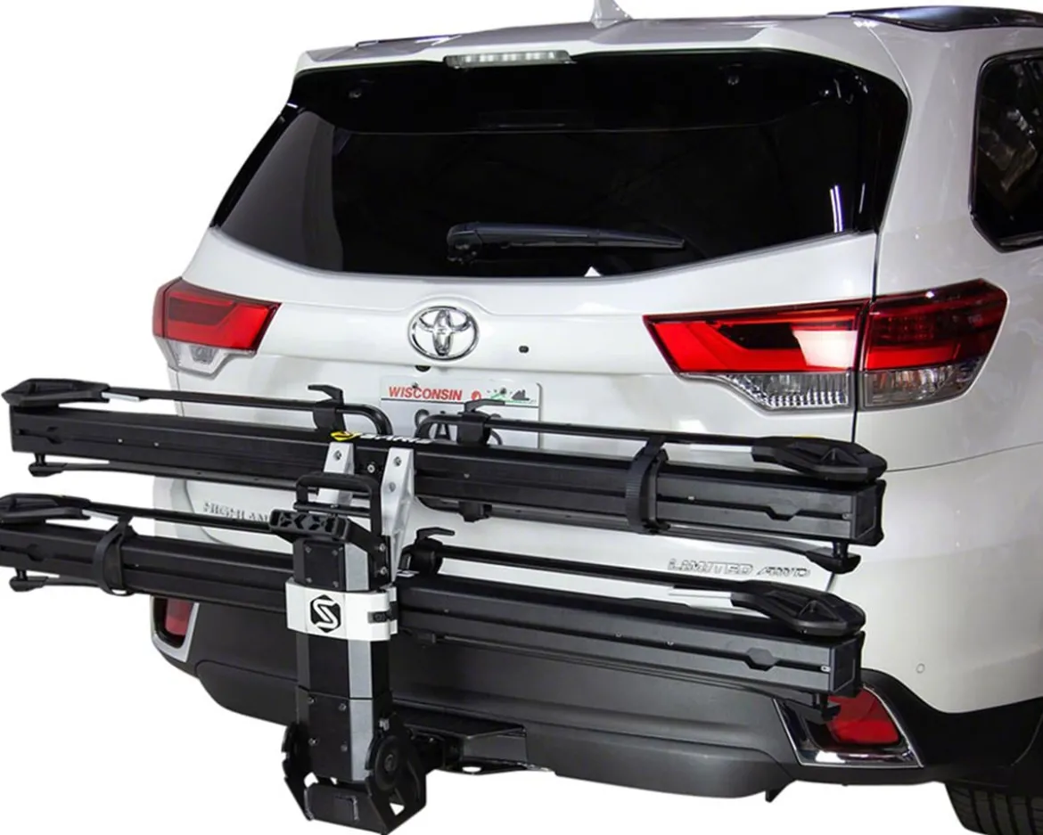 Saris Modular Hitch System Base (Black) (1+1 Bikes) (1.25 & 2" Receiver)