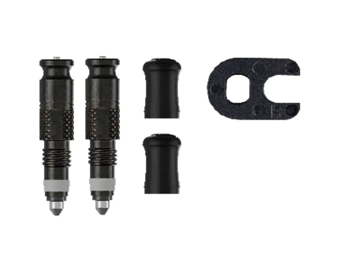 Schwalbe Clik Conversion Kit For Presta Valves (Black) (Pair)