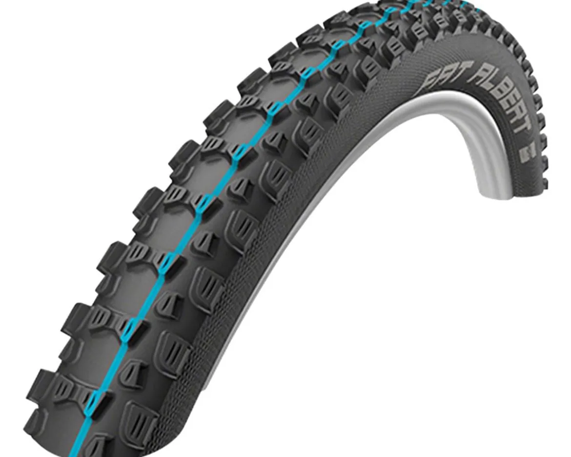 Schwalbe Fat Albert Tubeless Rear Tire (Black) (27.5") (2.35") (Addix SpeedGrip/SnakeSkin)