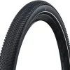 Schwalbe G-One Allround Tubeless Gravel Tire (Black/Reflex) (700c) (57mm) (Addix Green/RaceGuard) (Performance Line)