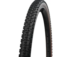 Schwalbe G-One Ultrabite Tubeless Gravel Tire (Bronze Sidewall) (700c) (40mm) (Addix/RaceGuard) (Performance Line)