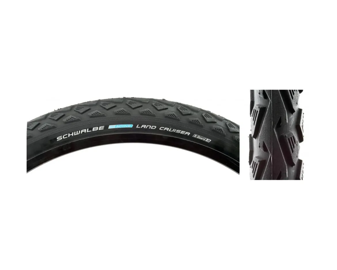 Schwalbe Land Cruiser Tire (Black) (26") (1.75") (Wire Bead) (SBC/K-Guard)