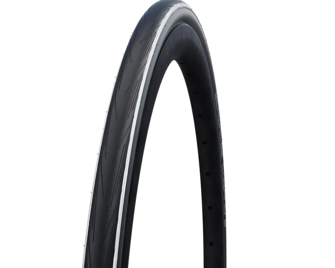 Schwalbe Lugano II Road Tire (White) (700c) (25mm) (Wire) (Silica/K-Guard)