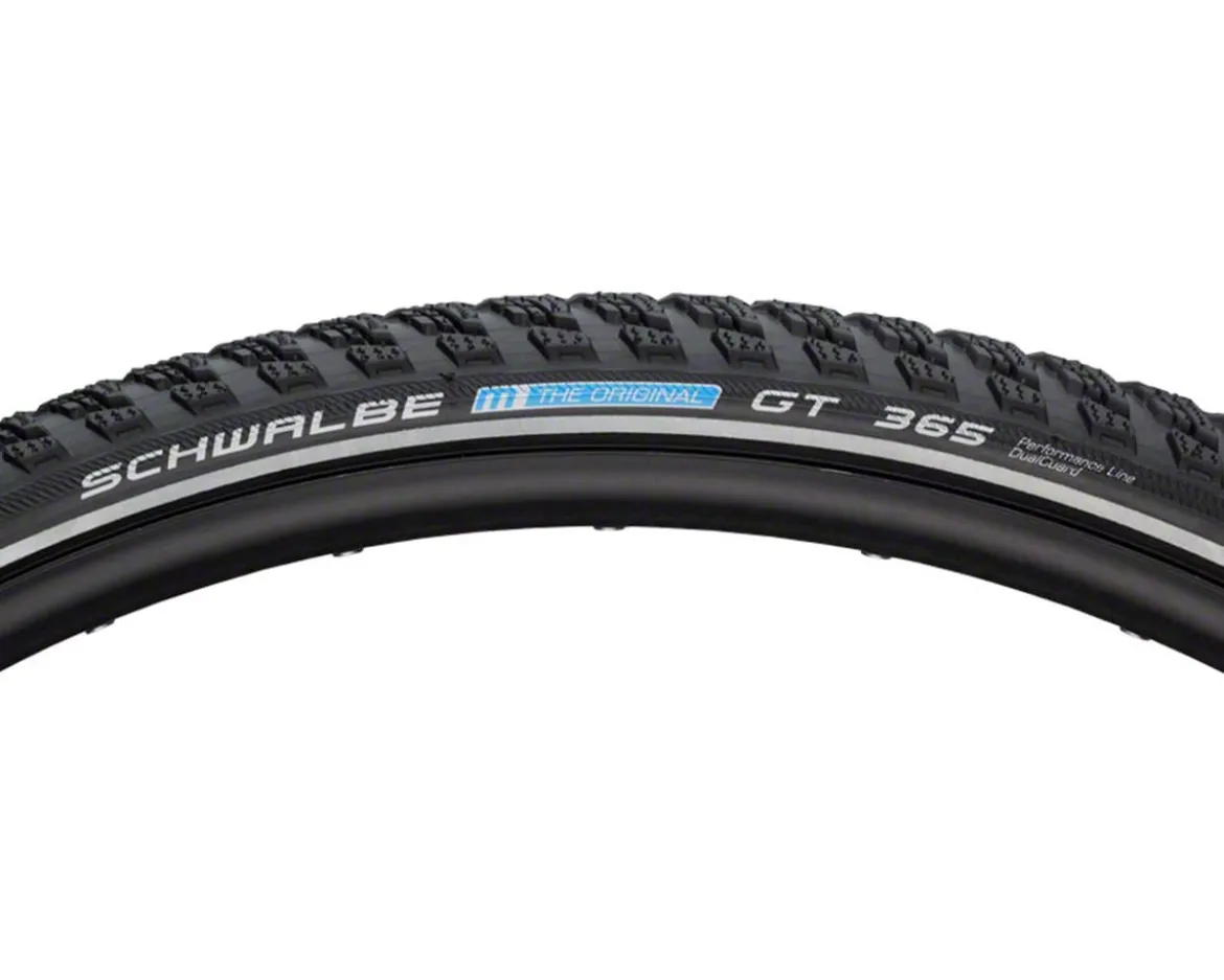 Schwalbe Marathon GT 365 FourSeason Tire (Black) (700c) (35mm) (Wire) (Addix 4Seaon/Dual Guard)