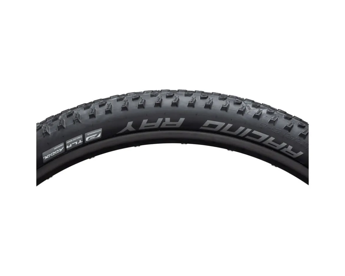 Schwalbe Racing Ray HS489 Tubeless Mountain Tire (Black) (29") (2.25") (Addix/TwinSkin) (Performance Line)