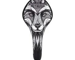 SDG "Chepi" Duster P MTN Saddle (Black/White Fox) (Titanium Rails) (140mm)