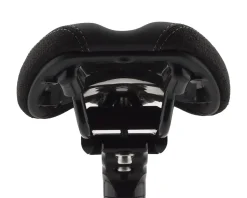 SDG Fly Jr Kid's Saddle (Black) (Steel Rails) (122mm)