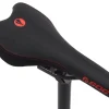SDG Radar Mountain Saddle (Black/Red) (Titanium Rails) (138mm)