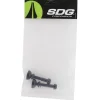 SDG Tellis Seatpost Clamp Hardware Assembly (Black) (2)