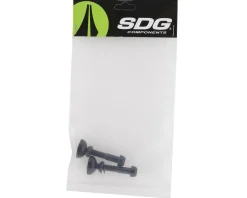 SDG Tellis Seatpost Clamp Hardware Assembly (Black) (2)