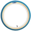 SE Bikes Cub BMX Tire (Blue/Tan) (20") (2.0") (406 ISO) (Wire)