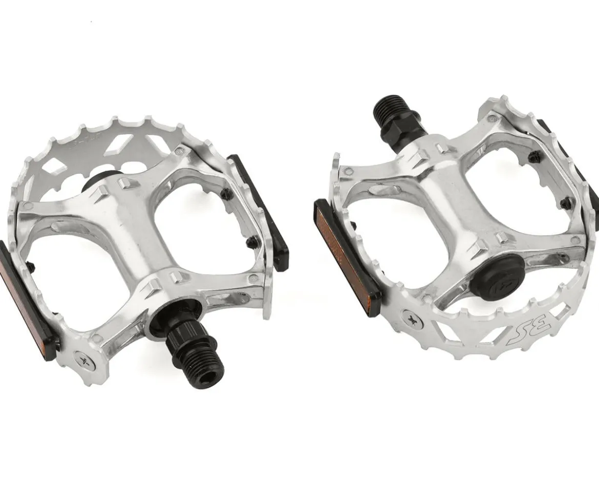 SE Bikes Bear Trap Pedals (Silver)