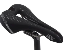 Selle Italia Diva Gel Superflow Women's Saddle (Black) (Titanium Rails) (L3) (152mm)