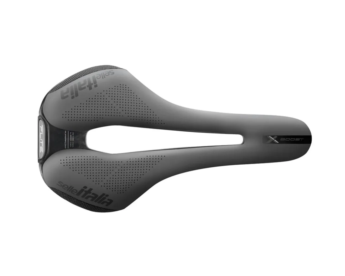 Selle Italia FLITE Boost X-Cross TI 316 Superflow Saddle (Black) (L3) (145mm)