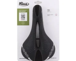 Selle Italia Lady Gel Flow Saddle (Black) (Manganese Rails) (L2) (160mm)