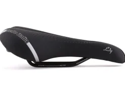 Selle Italia Lady Gel Flow Saddle (Black) (Manganese Rails) (L2) (160mm)