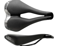 Selle Italia MAX S 5 Superflow Saddle (Black) (L3) (180mm) (w/Hi-Viz Inserts)