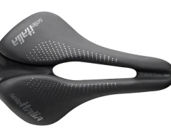 Selle Italia Novus Boost Evo TI 316 Superflow Saddle (Black) (L3) (145mm) (Titanium Rails)
