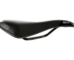 Selle Italia S 5 Superflow Saddle (Black) (S3) (145mm) (w/Hi-Viz Inserts)