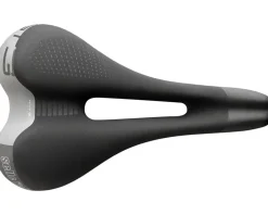 Selle Italia ST 3 SuperFlow Saddle (Black/HiVis)