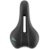 Selle Royal Float Saddle (Black) (Athletic Fit) (161mm) (Steel Rails)