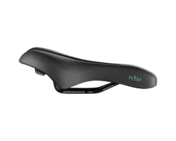 Selle Royal Float Saddle (Black) (Athletic Fit) (161mm) (Steel Rails)