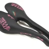 Selle SMP Avant Lady's Saddle (Black/Pink) (AISI 304 Rails) (154mm)
