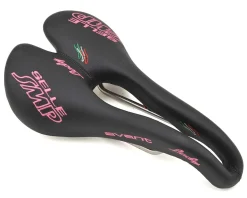 Selle SMP Avant Lady's Saddle (Black/Pink) (AISI 304 Rails) (154mm)